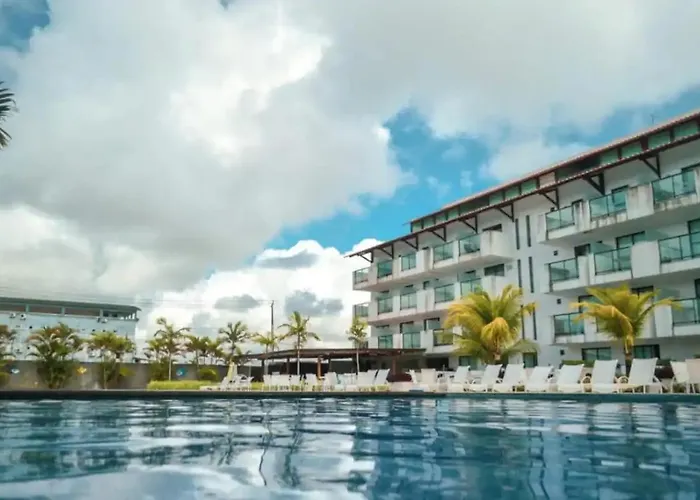 Laguna Beach Flat 101 Porto de Galinhas - Flat térreo com saída para piscina